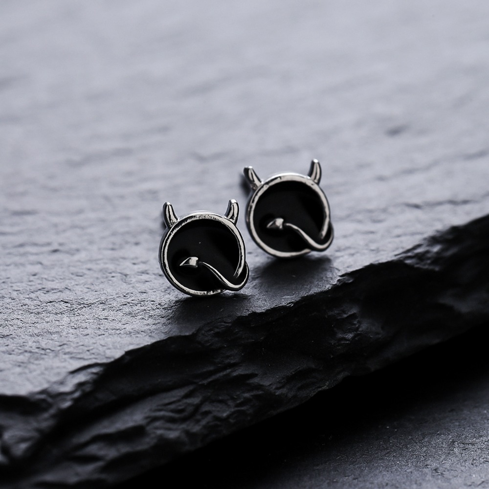 Body Jewelry High End - 1 pasang anting serbaguna gaya Hip-hop