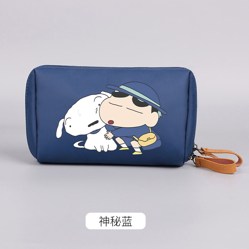 Body Jewelry Waterproof - Tas Kosmetik Wanita Shin-chan Krayon Lucu