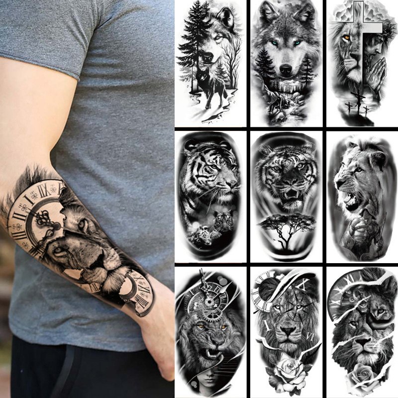 Body Jewelry Waterproof - Stiker Tato Sementara Tahan Air Hutan