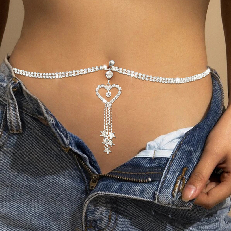Body Jewelry And Piercing - Cincin tindik tubuh wanita, berkilau Boho
