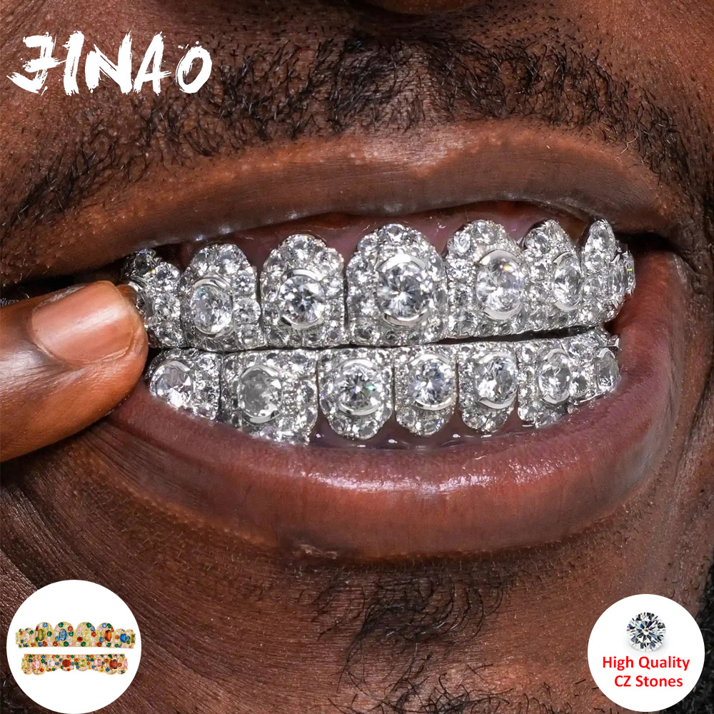 Body Jewelry Changing Kit - JINAO Hip Hop Full Iced Out