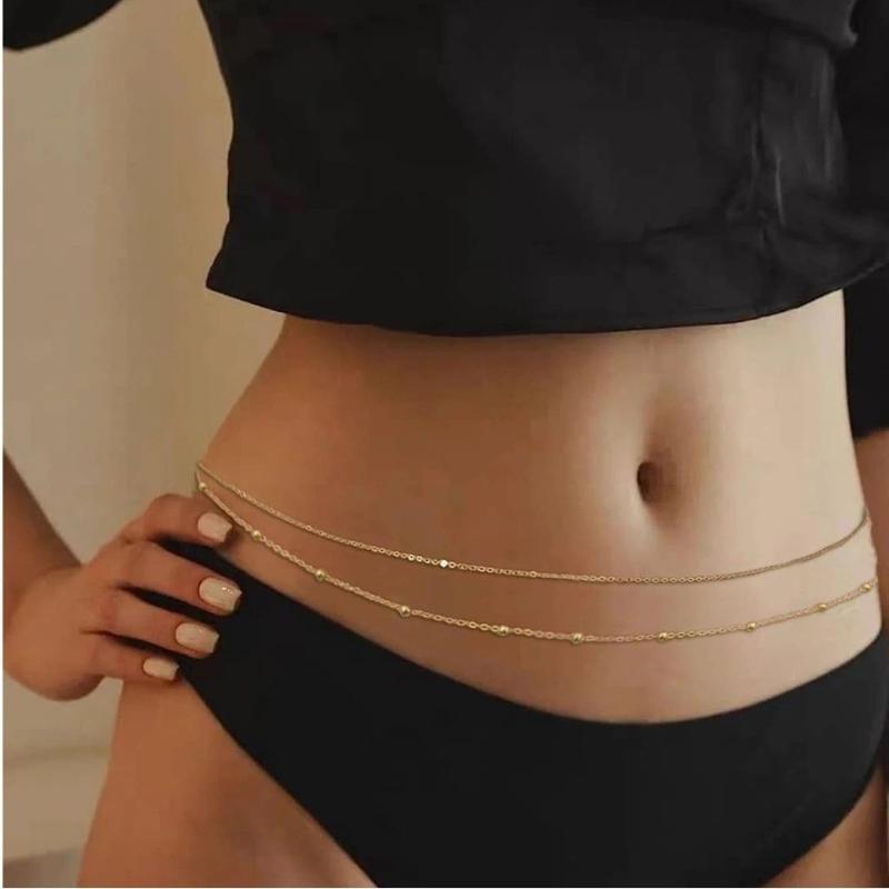 Body Jewelry Waterproof - Rantai Pinggang untuk Wanita Tahan Air