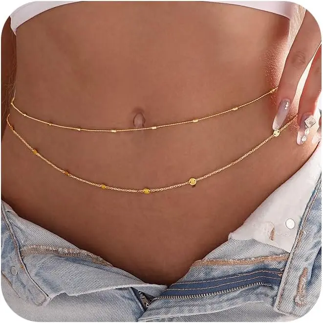 Body Jewelry Waterproof - Rantai Tubuh Wanita Anti Air Lapis