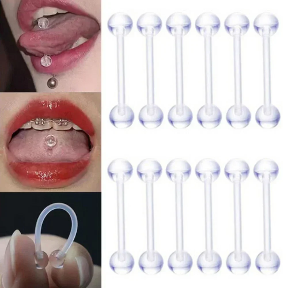 Body Jewelry Industrial - 5/10/20 buah cincin tindik industri barbel