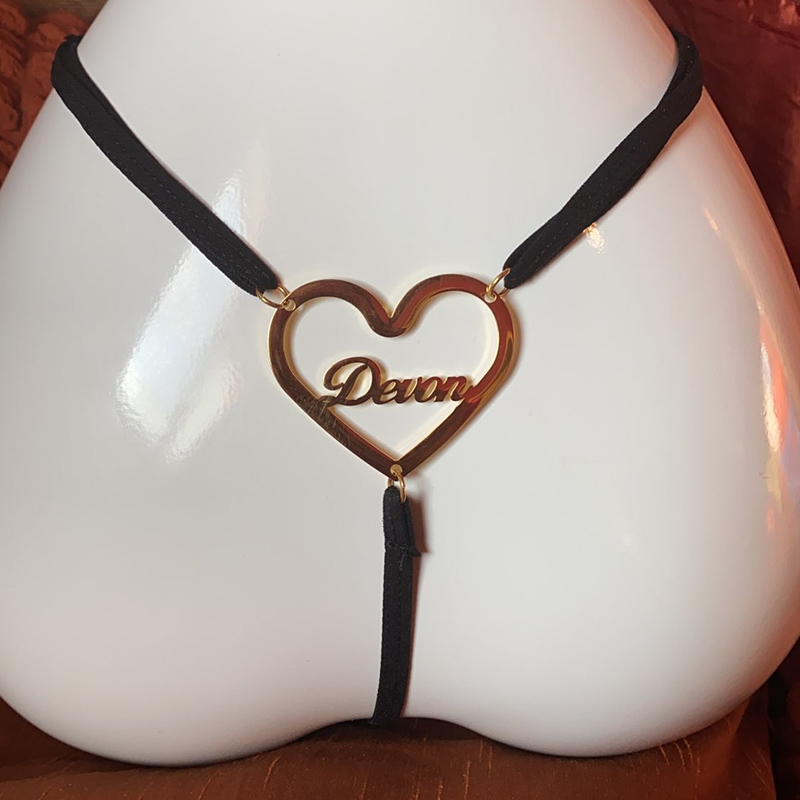 Body Jewelry Names - Rantai Tubuh Pinggang Seksi Kustom Nama