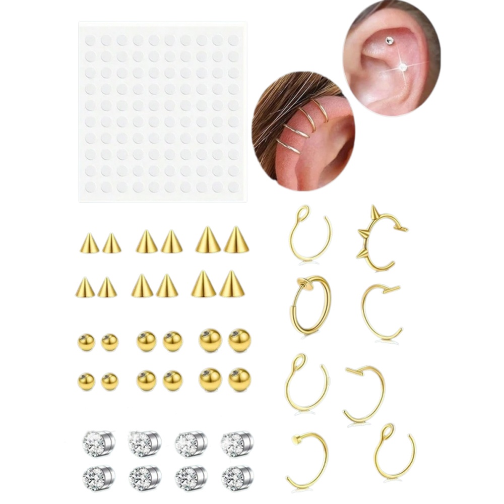Body Jewelry And Piercing - Cincin Hidung Palsu, Septum Palsu untuk