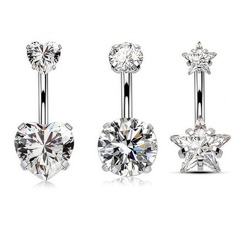 Body Jewelry And Piercing - 1 Buah Cincin Tindik Pusar Seksi