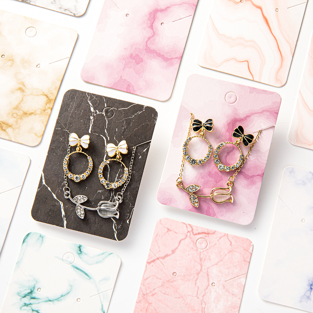 50 buah anting marmer pemegang - Body Jewelry Display ulasan dan harga