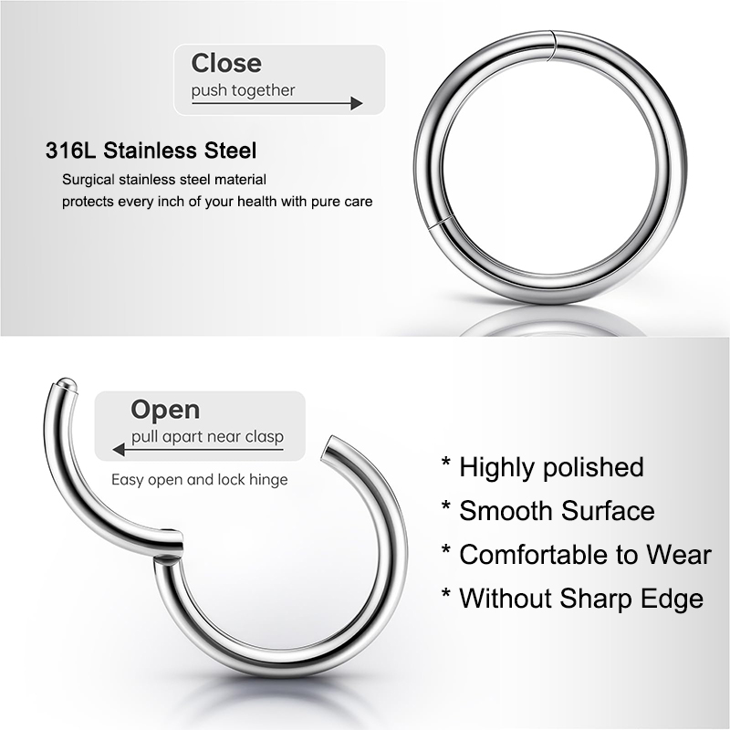 Cincin Telinga, Bibir, Tragus, - Body Jewelry And Piercing ulasan dan harga
