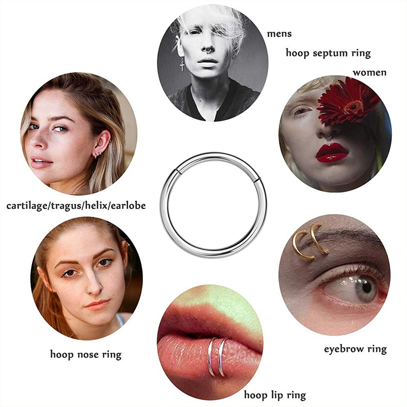 Cincin Telinga, Bibir, Tragus, - Body Jewelry And Piercing ulasan dan harga