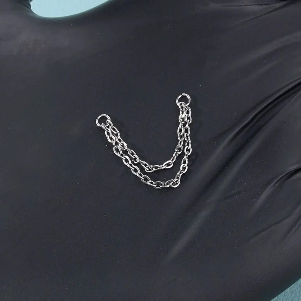 Rantai Hidung Titanium Rantai  - Body Jewelry And Piercing ulasan dan harga