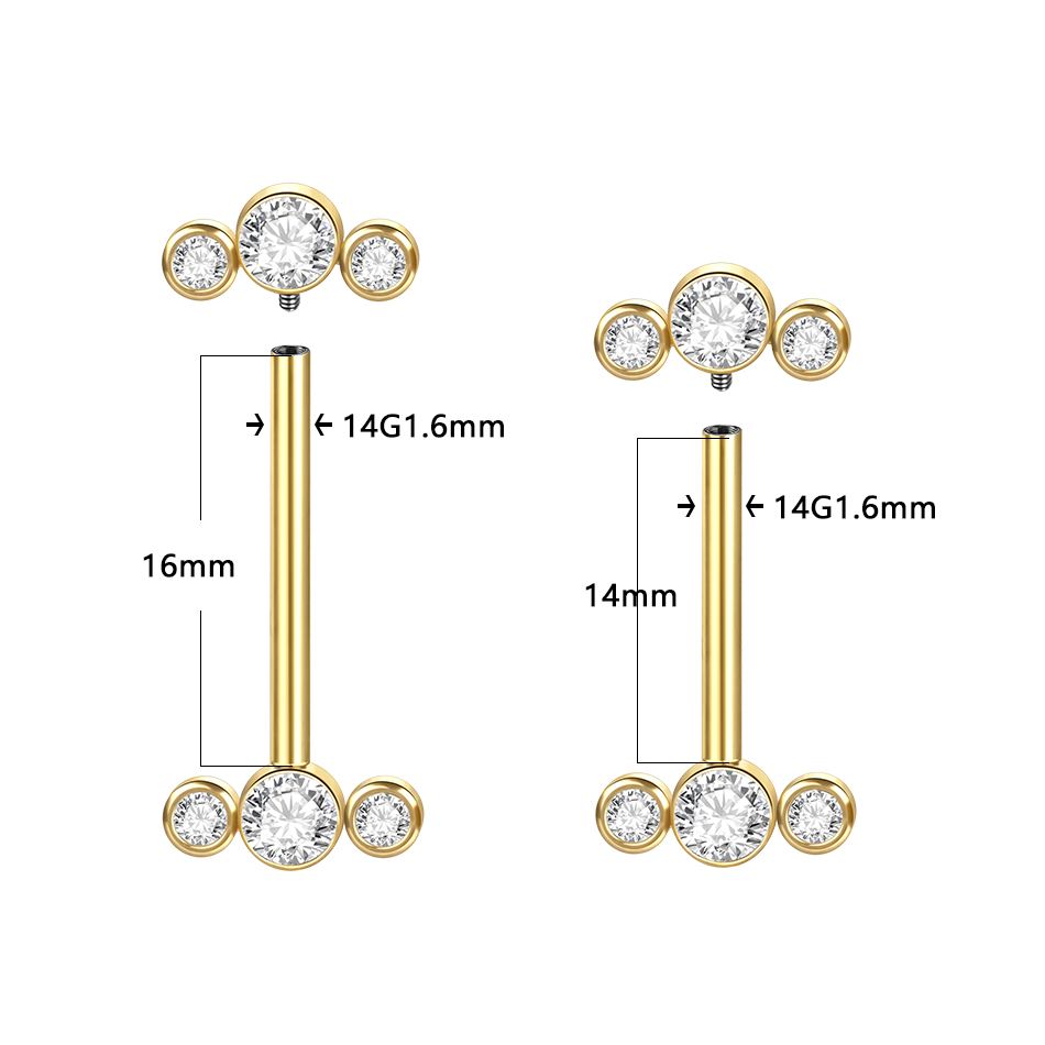 1/5 Buah G23 Titanium PIERC Wa - Body Jewelry Changing Kit ulasan dan harga