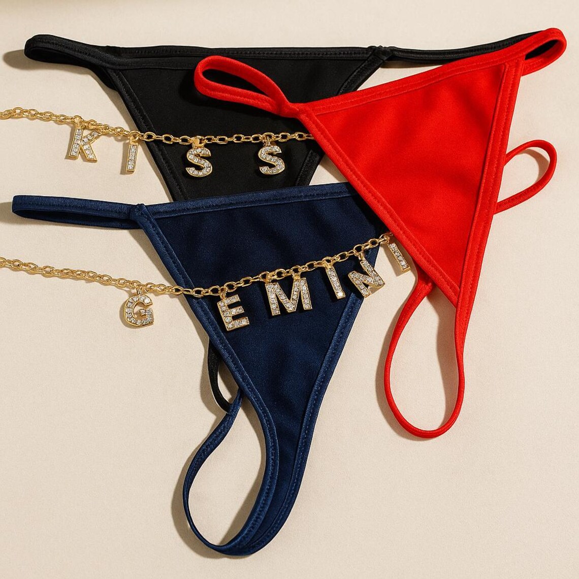 Thong Rantai Kustom dengan Hur - Body Jewelry Names ulasan dan harga