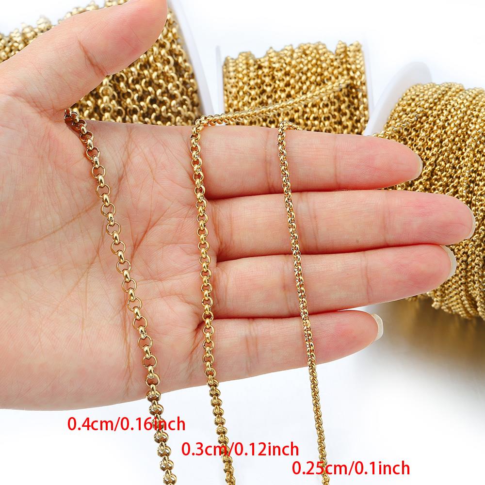 1 Meter Rantai Lingkaran Kecil - Body Chain Jewelry ulasan dan harga