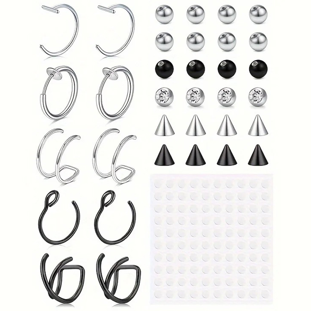 Tindik Palsu, Cincin Bibir Pal - Body Jewelry And Piercing ulasan dan harga