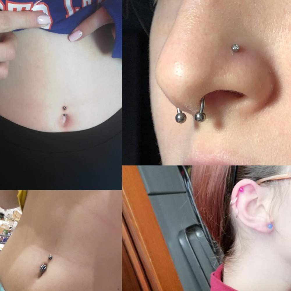150/140/85/70/42Pcs Peralatan  - Body Jewelry And Piercing ulasan dan harga