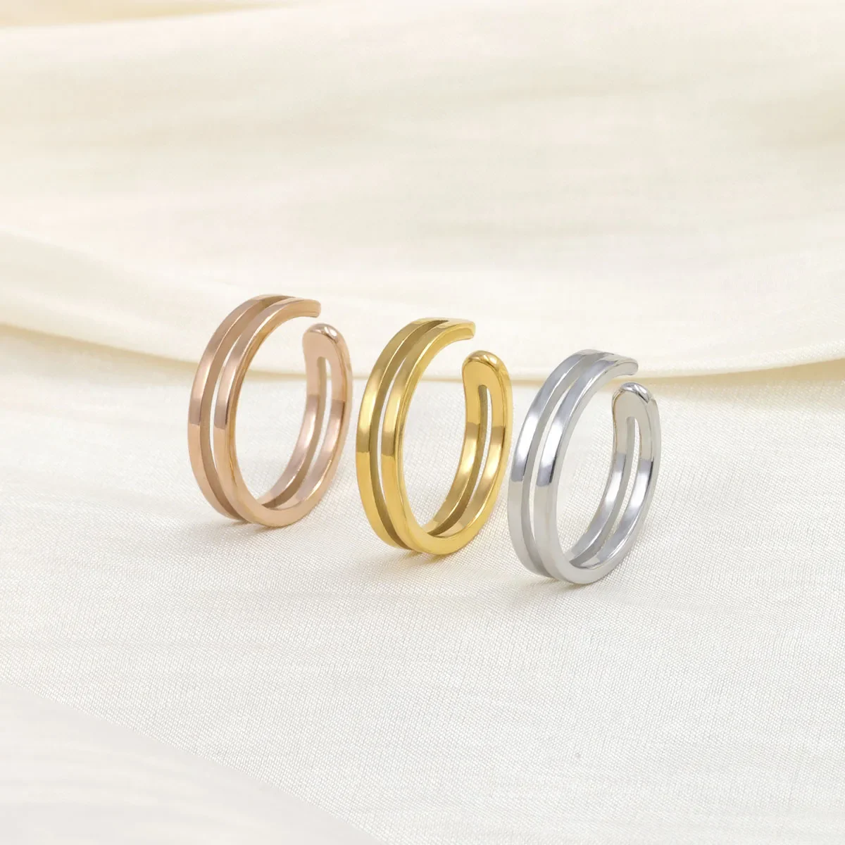Cincin Lotus berongga wanita,  - Body Jewelry Waterproof ulasan dan harga