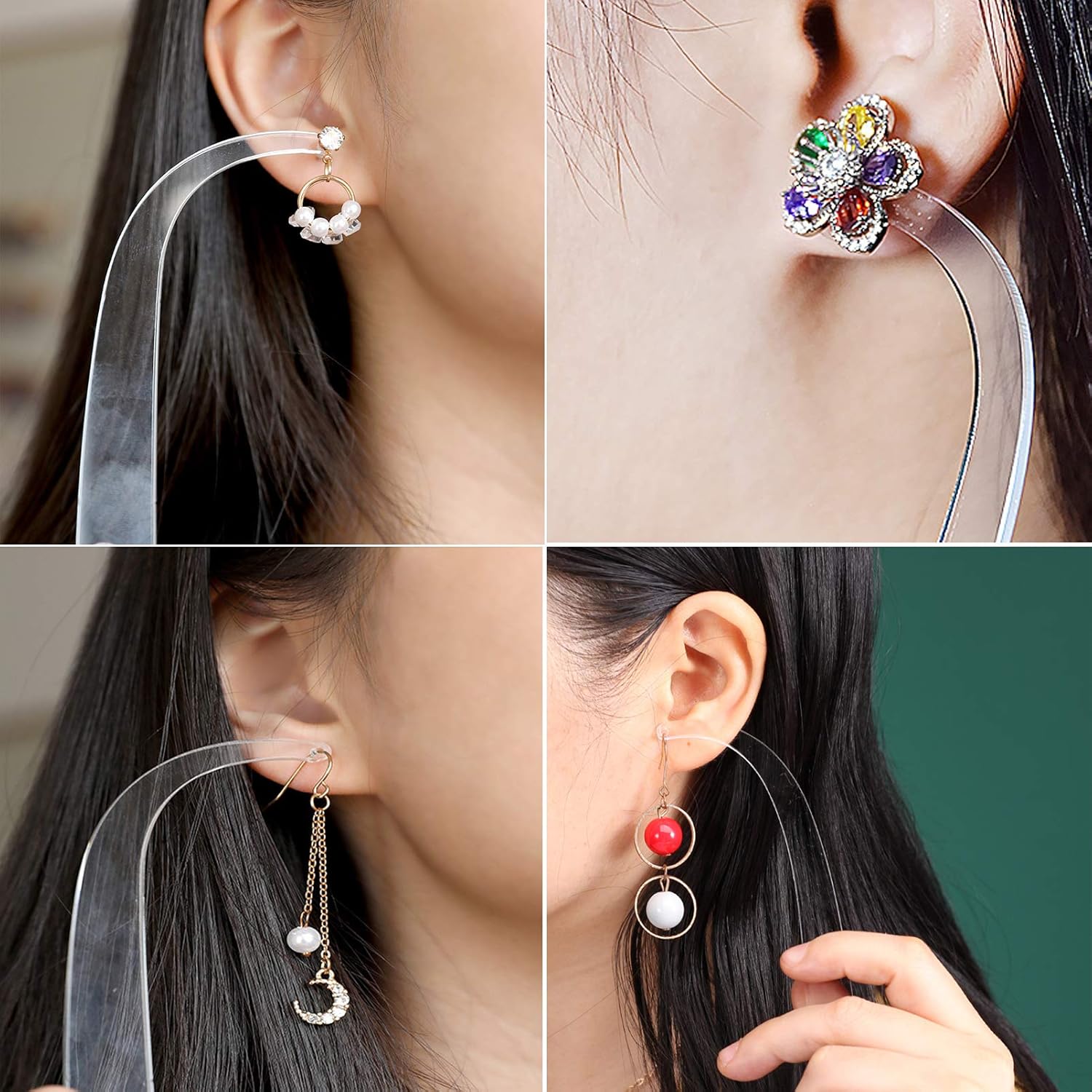 5pcs Tongkat Uji Coba Anting A - Body Jewelry Display ulasan dan harga