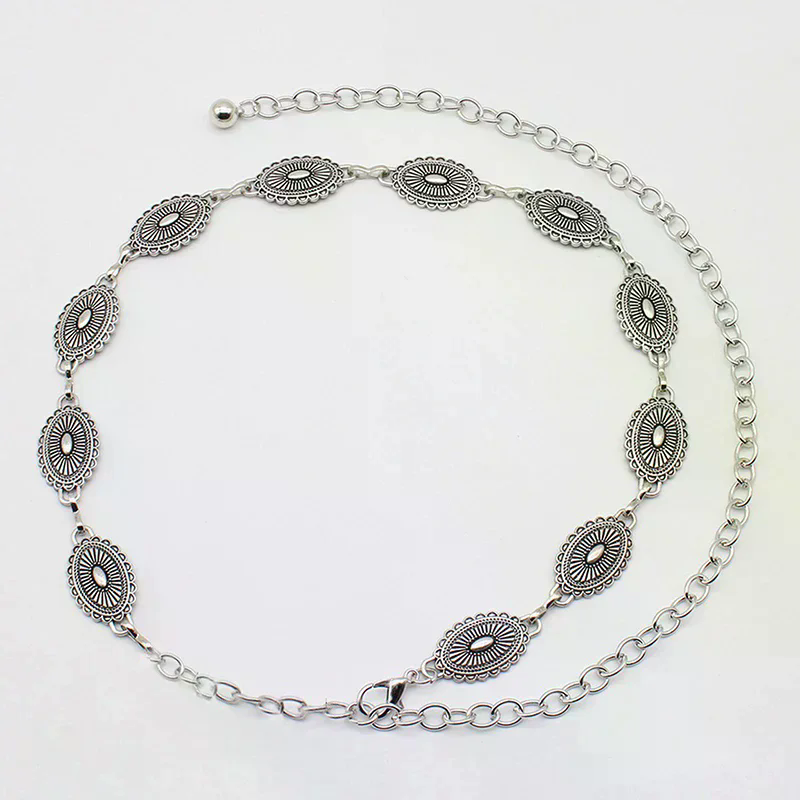 Sabuk Rantai Pinggang Gaya Etn - Body Chain Jewelry ulasan dan harga