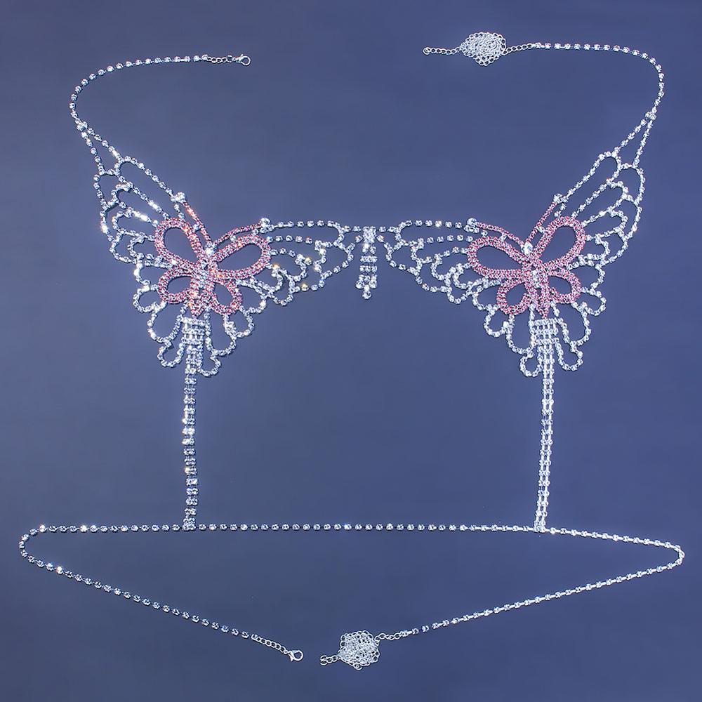 Set Lingerie Tubuh Rantai Berl - Body Jewelry Changing Kit ulasan dan harga