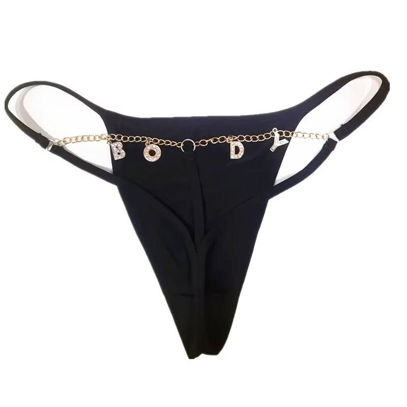 Thong Rantai Kustom dengan Nam - Body Jewelry Names ulasan dan harga