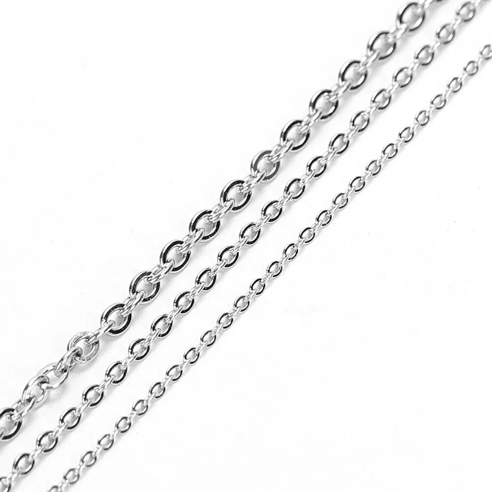 Rantai Tipis Bentuk O Baja Tah - Body Chain Jewelry ulasan dan harga