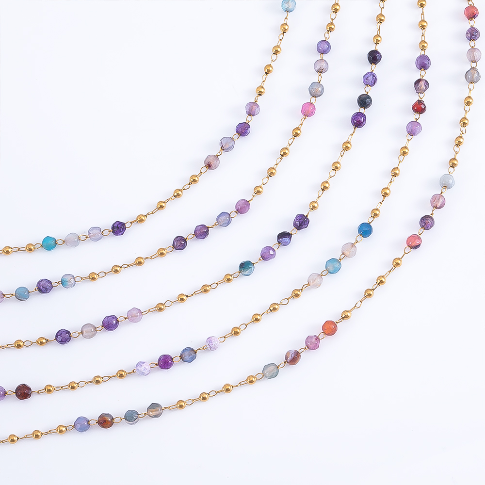 Rantai Manik-manik Kristal Tra - Body Chain Jewelry ulasan dan harga