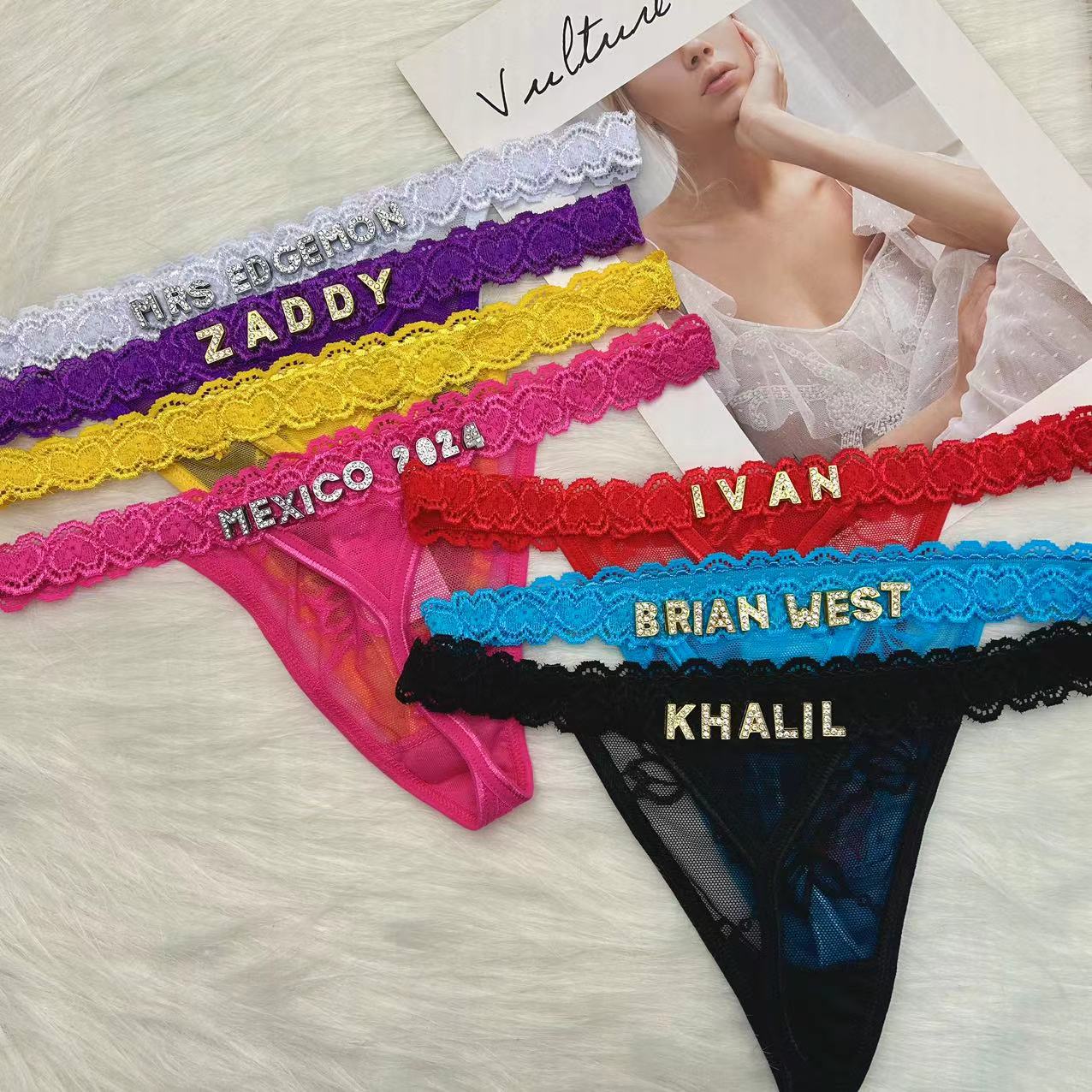 Celana dalam Thong kustom deng - Body Jewelry Names ulasan dan harga