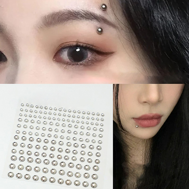 Stiker Berlian Imitasi Hiasan  - Body Jewelry And Piercing ulasan dan harga