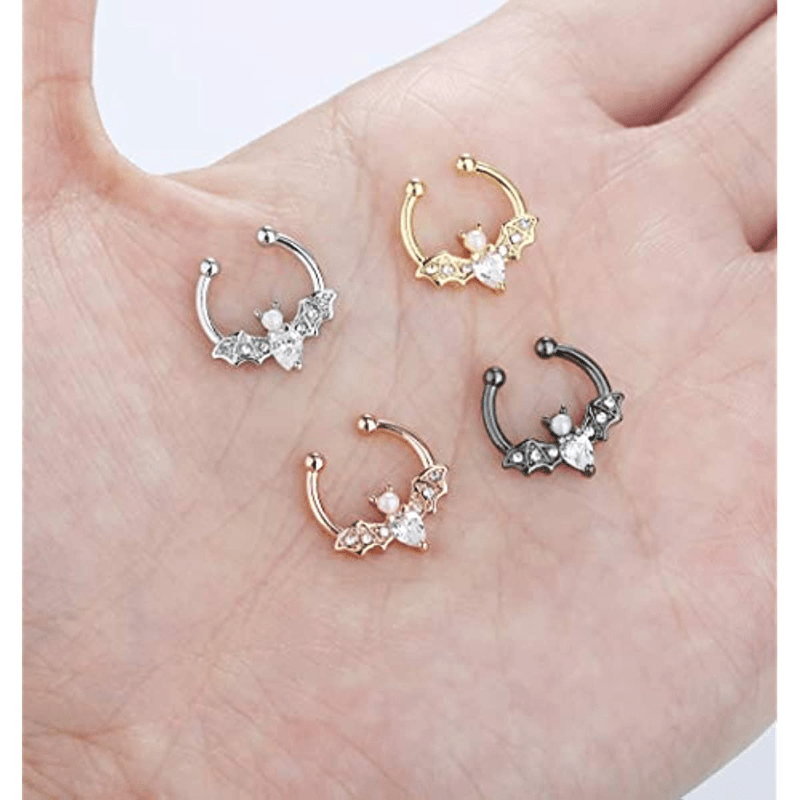 EVISPOL Cincin Septum Palsu Ke - Body Jewelry And Piercing ulasan dan harga