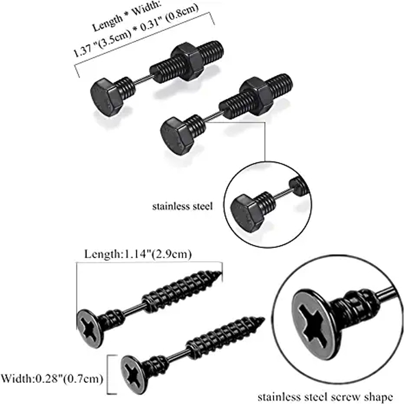 2-3 Pasang Set Anting-Anting K - Body Jewelry Changing Kit ulasan dan harga