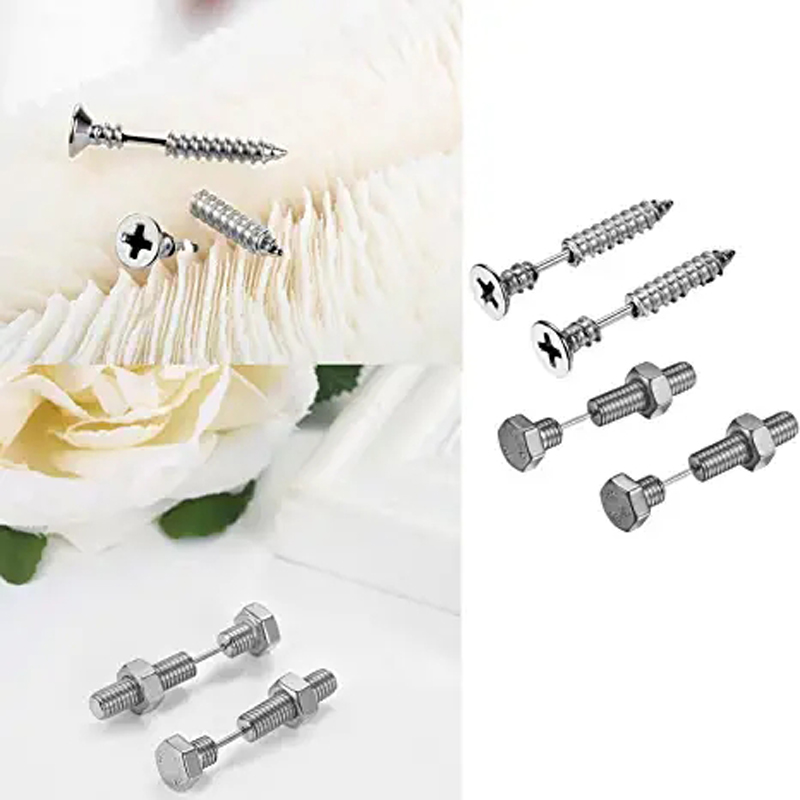 2-3 Pasang Set Anting-Anting K - Body Jewelry Changing Kit ulasan dan harga