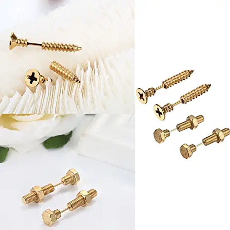 2-3 Pasang Set Anting-Anting K - Body Jewelry Changing Kit ulasan dan harga