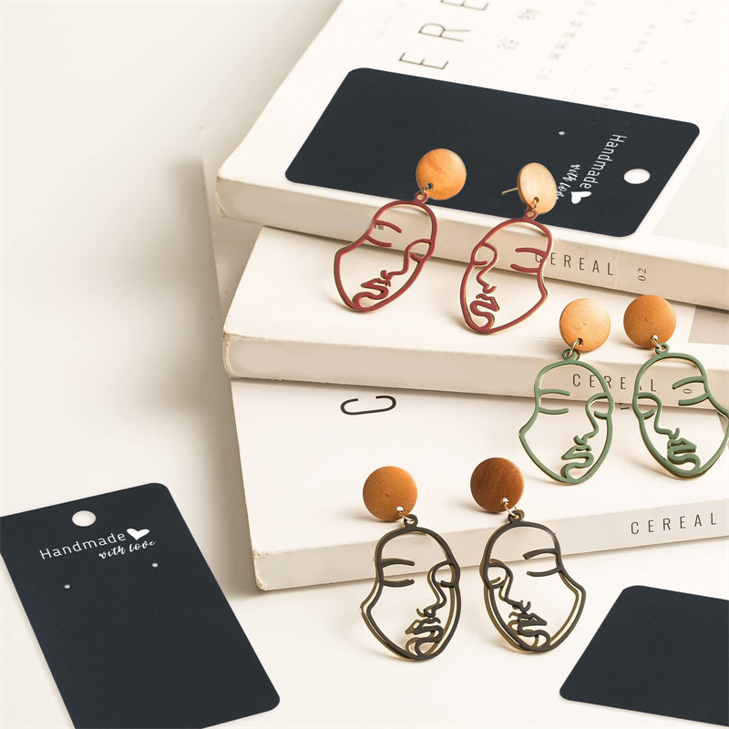 50 buah kartu pajangan anting  - Body Jewelry Display ulasan dan harga